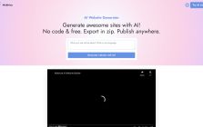 Mobirise AI Website Generator