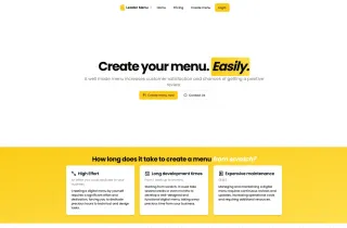 Leader Menu