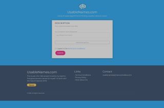 UsableNames.com