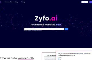 Zyfo AI Website Generator