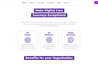 Sweepr - Digital Customer Care