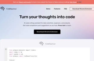 CodeSquire - AI code writing assistant
