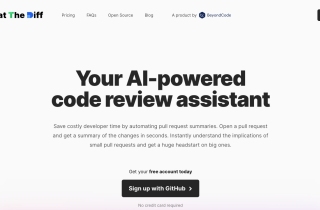 What The Diff – AI powered code review assistant
