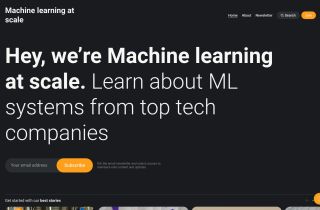 Machine learning at scale