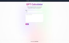 GPT Calculator