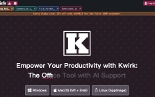 Kwirk.io - AI assisted working