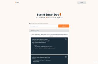 Svelte Smart Doc