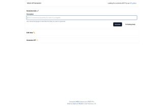 Mock API Generator