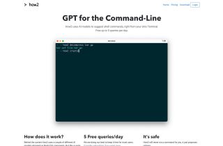How2 - AI for the Command-Line