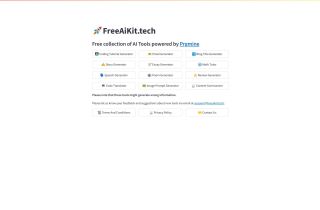FreeAiKit
