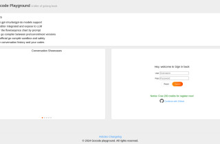 Gocode playground