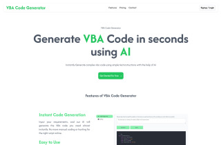 VBA Code Generator