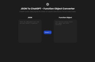JSON To ChatGPT