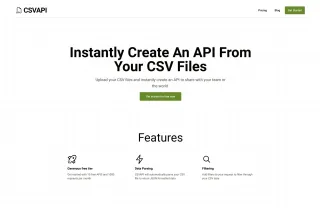 CSV to API