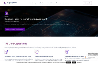 BugBot - An AI-based Intelligent Automation Testing Tool