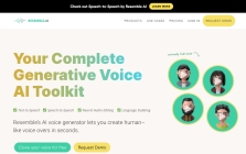 Resemble AI Voice Generator with Text-to-Speech and Speech-to-Speech