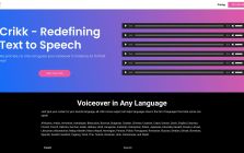 Crikk - Text To Speech