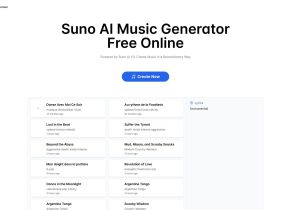 Suno AI Music Free Online