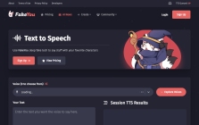FakeYou - Deep Fake Text to Speech