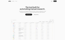 Otto AI Research Agent