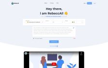 RebeccAi - AI-powered business idea evaluation and validation tool