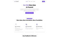 AhaApple - AI Idea Generator - Creative And Novel Ideas