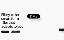 Filliny | AI-powered form filler