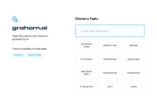 Graham.AI - Tech Tweet Generator