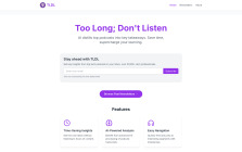 TLDL - Too Long; Don't Listen
