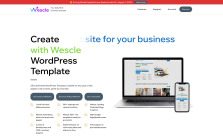 Wescle - AI SEO Optimized WordPress Template