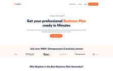 Bizplanr AI Business Plan Generator