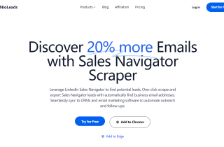 Sales Navigator Scraper by NioLeads