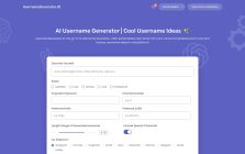 UsernameGenerator.IO