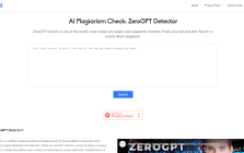 ZeroGPT Detector