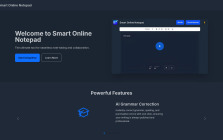 Smart Online Notepad