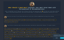 Smart Book Recommendations