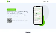 Pal Learn Spanish on WhatsApp
