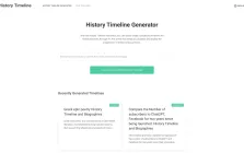 History Timeline Generator