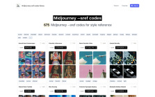 Midjourney Sref Code Library