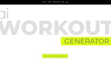 Ai Workout Generator
