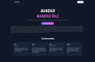 AI4DUI