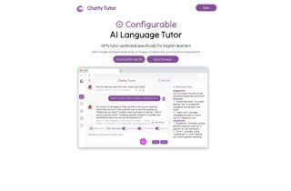 Chatty Tutor - Configurable AI Language Tutor