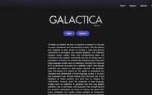 Galactica Demo