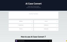 AI Case Convert