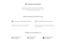 Chinese Feng Shui Online Calculation Tool