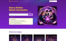 Harry Potter Name Generator