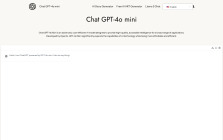Chat GPT-4o Mini