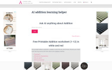 AI Addition Learning Helper