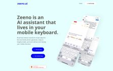 Zeeno - AI in your Keyboard