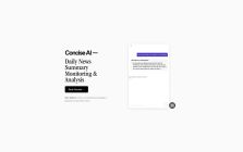 Concise - AI Assistant for News Monitoring & Analysis